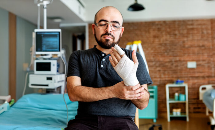 Specialties 4 Fractures Broken bones in the wrist hand or fingers