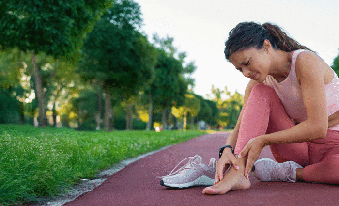 Specialties 5 Ankle Sprains Stretching or tearing of ligaments in the ankle